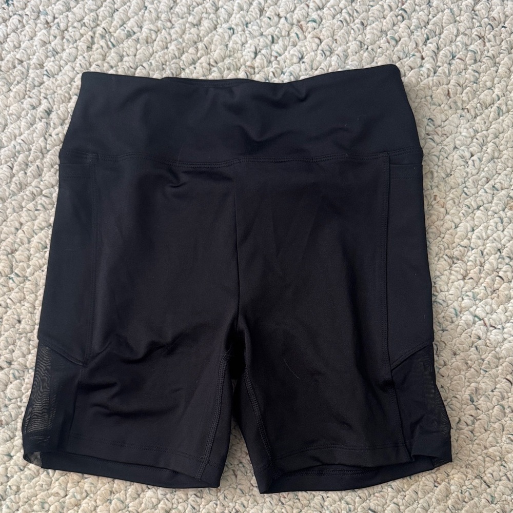 PINK Black Athletic Shorts